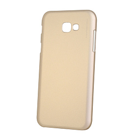 Задняя накладка для Samsung A720 Galaxy A7 (2017) X-Level Metallic золото