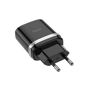 СЗУ-USB Hoco C12Q 1 выход 3A QC 3.0 черный