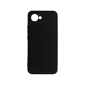 Силиконовый чехол Realme C30 черный