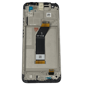 Дисплей для телефона Xiaomi Redmi 10 2022 модуль Черный - Оригинал