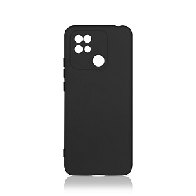 Силиконовый чехол Xiaomi Redmi 10C DF черный