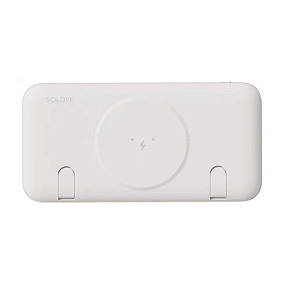 Портативное зарядное устройство Xiaomi Solove 10000 mAh Type-C+1 USB 20W QC 3.0 3A W16 белый 