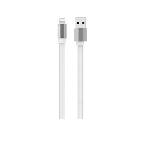 Дата кабель Type-C - USB Borofone BU8 Glory 2.4A 1,2 м белый