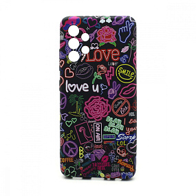 Силиконовый чехол для Samsung A325 Galaxy A32 LUXO Neon (A09)