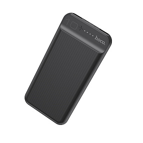 Портативное зарядное устройство Hoco J52 2USB/Micro/Type-C 20000mAh LCD черный