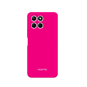 Силиконовый чехол Honor X8A SC328 розовый