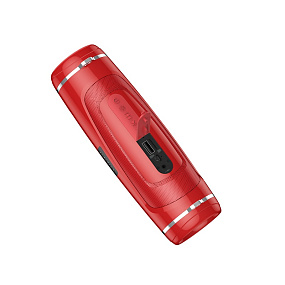 Колонка Borofone BR7 (Bluetooth/MicroSD/USB/FM/AUX) красный