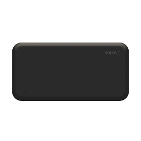 Портативное зарядное устройство xiaomi Solove 20000 mAh 18W кож чехол 003M черный(УЦЕНКАб/у,)потерто