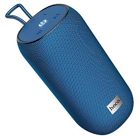 Колонка Hoco HC10 (Bluetooth/USB/FM/AUX) 5W синий