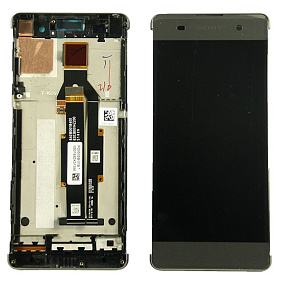 Дисплей для телефона Sony F3111/F3112 (XA/XA Dual) модуль Черный - Оригинал 100%