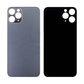 Задняя крышка iPhone 11 Pro (стекло) Графит - Премиум