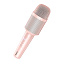 Микрофон Hoco DBK1 беспр/караоке розовый