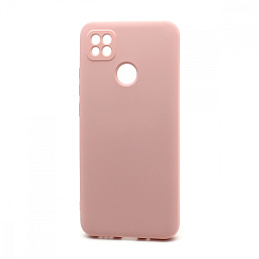 Силиконовый чехол Xiaomi Redmi 9C New Era розовый