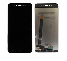 Дисплей для телефона Xiaomi Redmi Note 5A Prime в сборе с тачскрином Черный - Оригинал