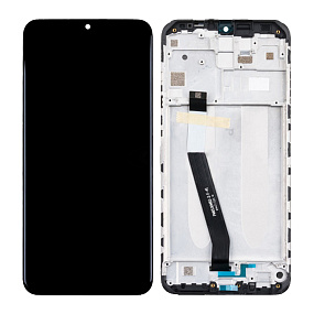 Дисплей для телефона Xiaomi Redmi 9 модуль Черный - Оригинал