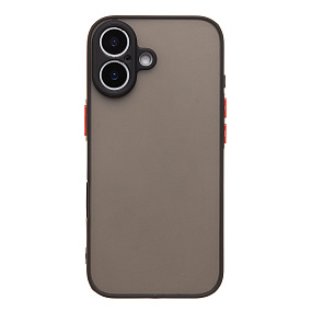 Кейс iPhone 17 пластик PC041 черный