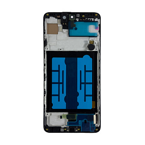Дисплей для телефона Samsung A515F (A51) модуль Черный - In-Cell - Премиум