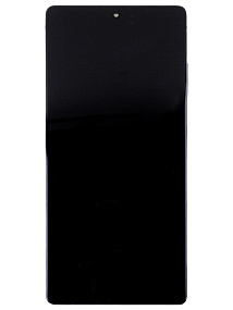 Дисплей для телефона Samsung N980F (Note 20) модуль Черный - (OLED)