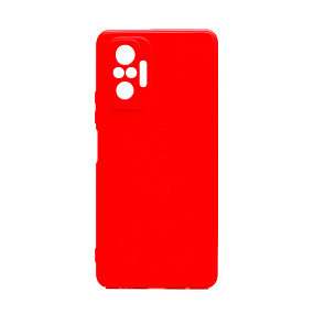 Силиконовый чехол Xiaomi Redmi Note 10 Pro New Era красный