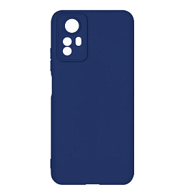 Силиконовый чехол Xiaomi Redmi Note 12s DF синий