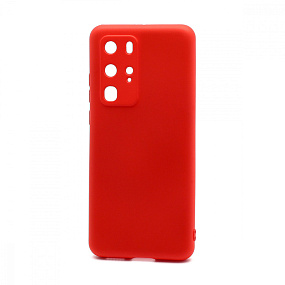 Силиконовый чехол Huawei P40 Pro (2020) New Era красный