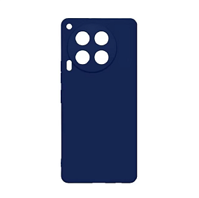 Силиконовый чехол Tecno Camon 30 Pro DF синий