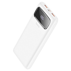 Портативное зарядное устройство Hoco J81 2USB/Micro/Type-C 10000mAh белый
