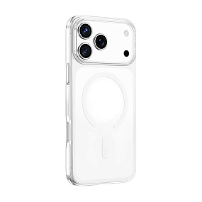 Кейс iPhone 17 Pro Max силикон SafeMag SM006 прозрачный