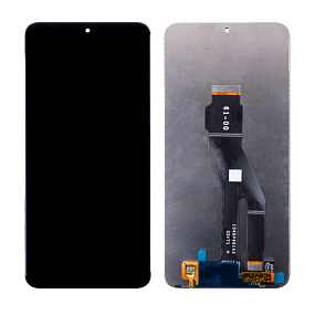 Дисплей для телефона Huawei Honor X8a/Honor 90 Lite (CRT-LX1) в сборе с тачскрином Черный - Оригинал