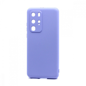Силиконовый чехол Huawei P40 Pro (2020) New Era сиреневый