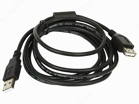 Кабель USB (папа) - USB (мама) 1.8м