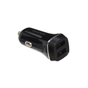 АЗУ-USB Borofone BZ2 2 выхода 2.4A черный
