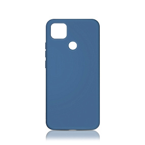 Силиконовый чехол Xiaomi Redmi 9C DF синий