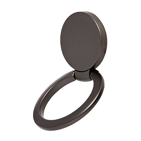 Держатель для телефона на палец Popsockets Ring PS5 (003) темно-серый