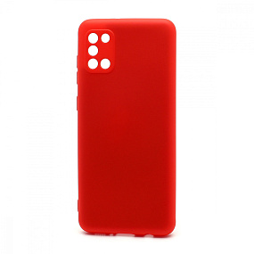 Силиконовый чехол для Samsung A315 Galaxy A31 New Era красный