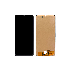 Дисплей для телефона Samsung M225F (M22) в сборе с тачскрином Черный - (In-Cell)