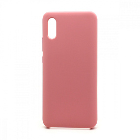 Силиконовый чехол Xiaomi Redmi 9A розовый