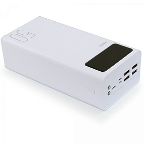 Портативное зарядное устройство Remax RPP-162 50000mAh 4USB белый (УЦЕНКА) Б/У