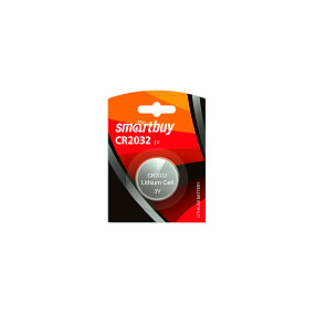 Таблетка SmartBuy CR2032 1BL 1шт