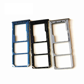 Контейнер SIM Samsung A205F/A305/A505/A705F Черный