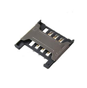 Коннектор SIM Alcatel OT-4033D/OT-4030D/OT-5020D/OT-4010D/OT-4015D/OT-4018D