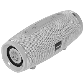 Колонка Borofone BR3 (Bluetooth/MicroSD/USB/FM/AUX) серый