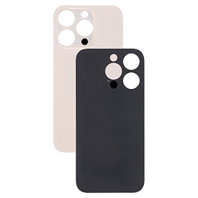 Задняя крышка iPhone 14 Pro (стекло) золото - Orig fabric