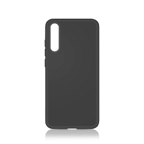 Силиконовый чехол Huawei Y8p DF черный
