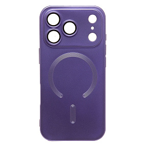 Кейс iPhone 17 Pro силикон SafeMag SM020 фиолетовый