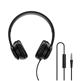 Наушники Borofone B05 Star sound полноразмерные черные (УЦЕНКА) незнач.дефект корпуса