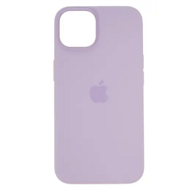Кейс iPhone 15 Pro Silicone Case без логотипа (№039) фиолетовый(УЦЕНКА)незначительные потертости