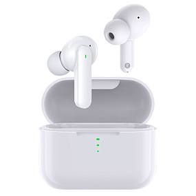 Bluetooth наушники беспроводные TFN TWS011WH Flybuds Pro белые(УЦЕНКА)б/у, потертости, скол
