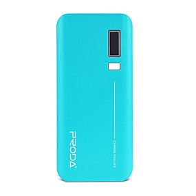Портативное зарядное устройство Proda V10I Jane 20000mAh бирюзовый