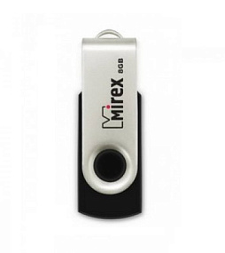 8Gb Mirex Swivel черная 2.0
